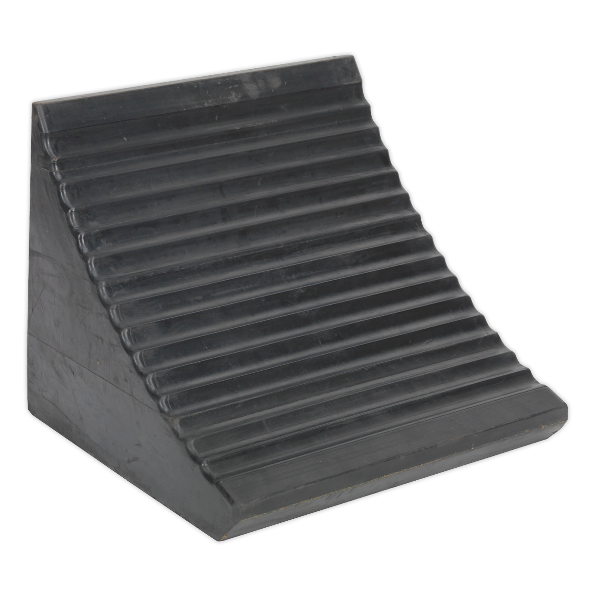Sealey Heavy-Duty Rubber Wheel Chock 12kg - Single WC12