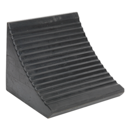 Sealey Heavy-Duty Rubber Wheel Chock 12kg - Single WC12