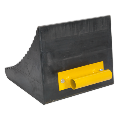 Sealey Heavy-Duty Rubber Wheel Chock 12kg - Single WC12