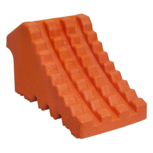 Sealey Polyurethane Wheel Chock 0.7kg - Single WC13