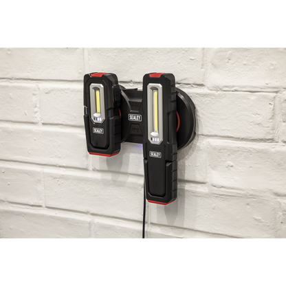 Sealey 5V?2A Double Wireless Charging Base WCB4