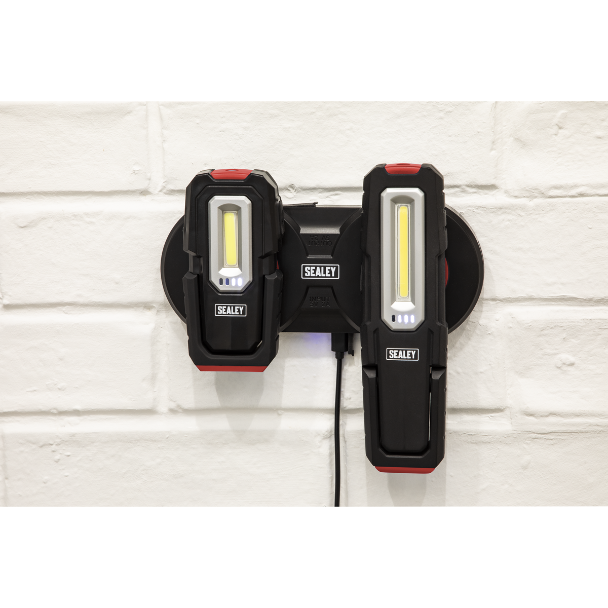 Sealey 5V?2A Double Wireless Charging Base WCB4