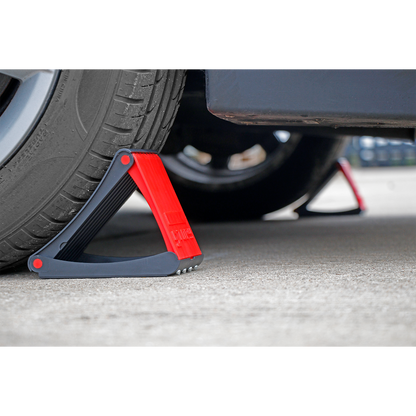 Sealey Folding Wheel Chocks - Pair WCF01