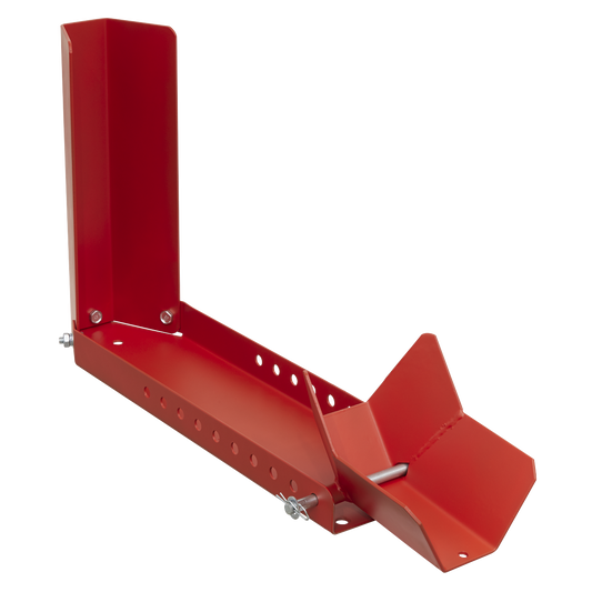 Sealey Motorcycle Roll-in Wheel Clamp - Bolt Down WCR02