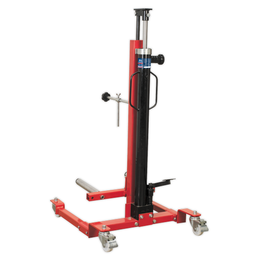 Sealey 80kg Wheel Removal/Lifter Trolley with Quick Lift WD80
