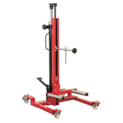 Sealey 80kg Wheel Removal/Lifter Trolley with Quick Lift WD80