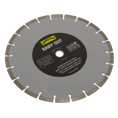 Sealey Ø300 x 20mm Silver Easy Cut Diamond Blade WDEC300/20