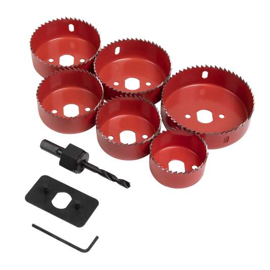 Sealey 9pc Downlight Holesaw Kit WDLK