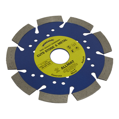Sealey Ø125 x 22mm Platinum Allmat Diamond Blade WDPA125
