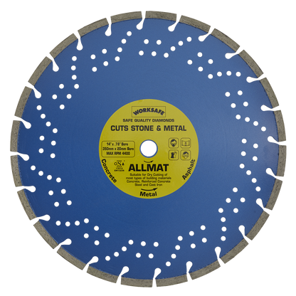 Sealey Ø350 x 20mm Platinum Allmat Diamond Blade WDPA350/20