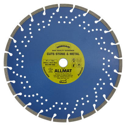 Sealey Ø350 x 25mm Platinum Allmat Diamond Blade WDPA350/25