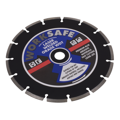 Sealey Ø300 x 20mm Asphalt/Tarmac Diamond Blade WDT300/20