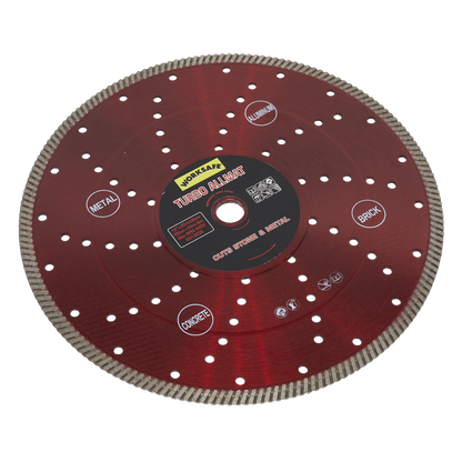 Sealey Ø300 x Ø20mm Turbo Allmat Diamond Blade WDTA300