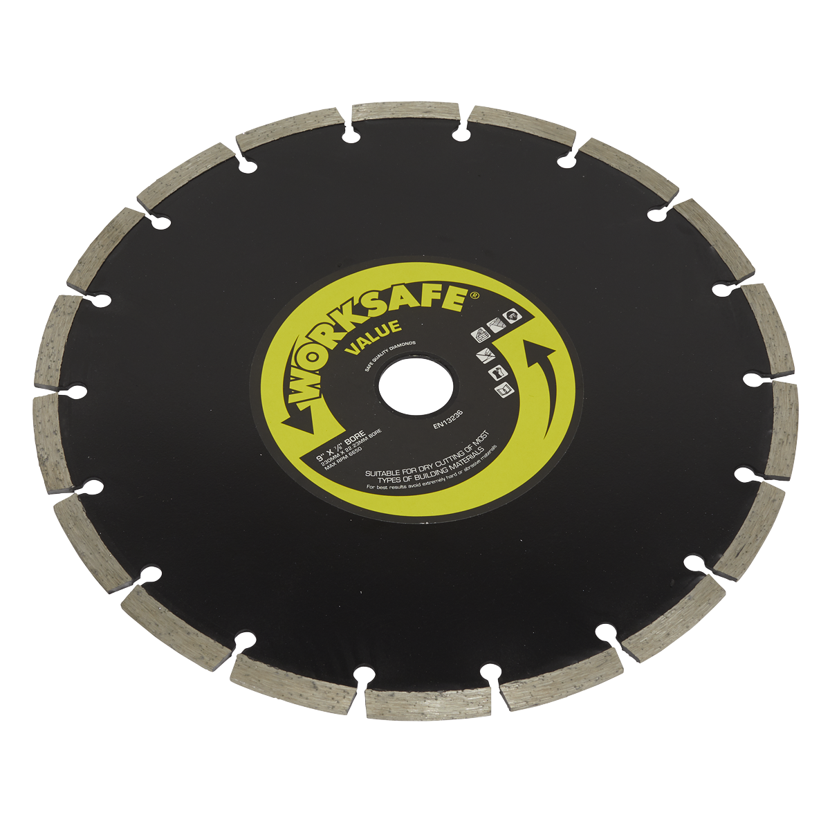 Sealey Ø230 x 22mm Value Diamond Blade WDV230