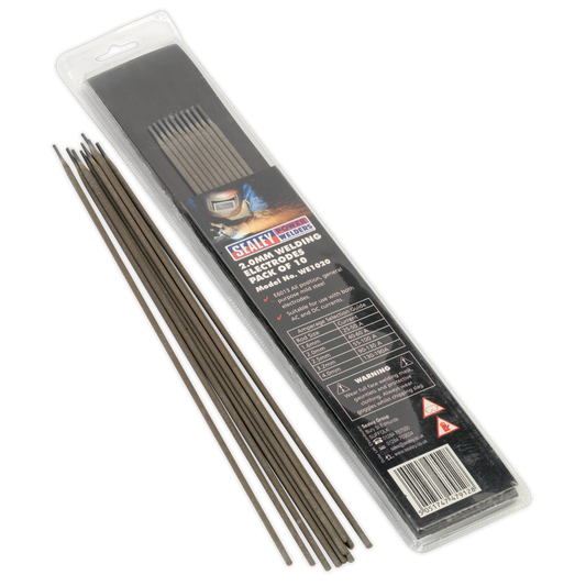 Sealey Ø2 x 300mm Welding Electrode - Pack of 10 WE1020