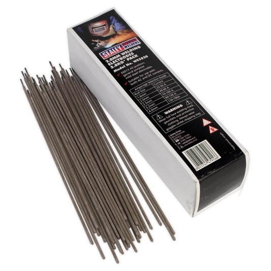 Sealey Ø2 x 300mm Welding Electrodes 5kg Pack WE5020
