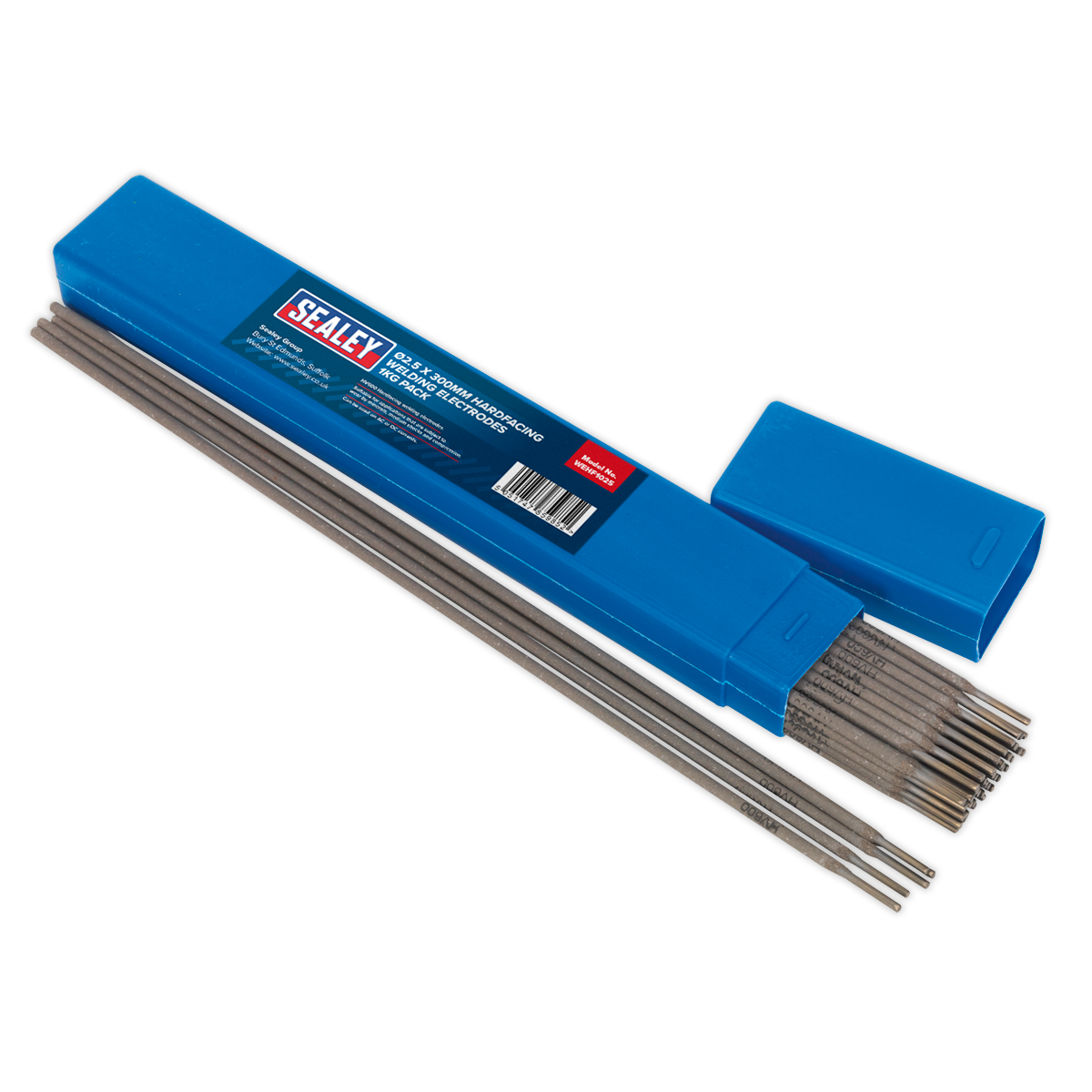 Sealey Ø2.5 x 300mm Hardfacing Welding Electrodes 1kg Pack WEHF1025