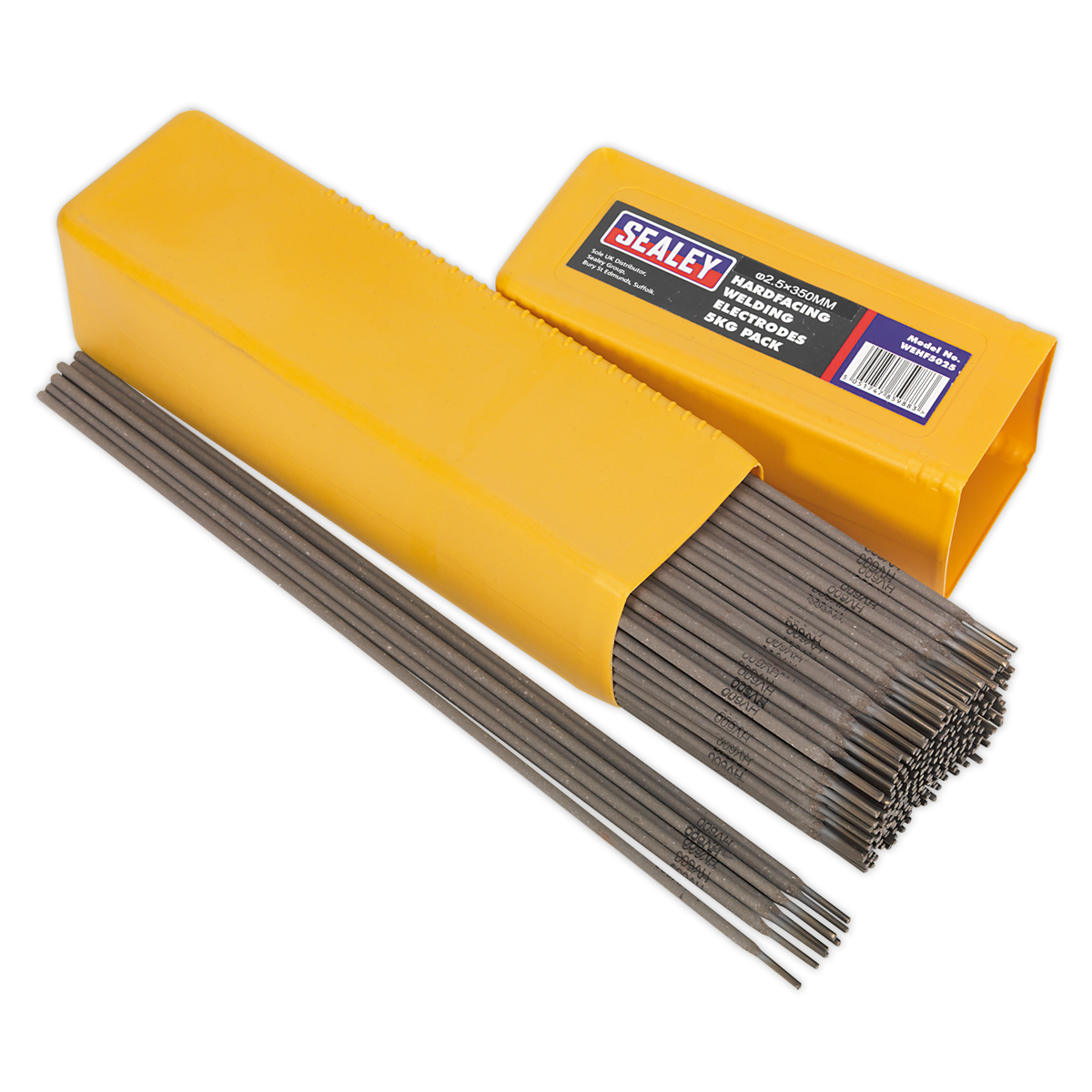 Sealey Ø2.5 x 300mm Hardfacing Welding Electrodes 5kg Pack WEHF5025