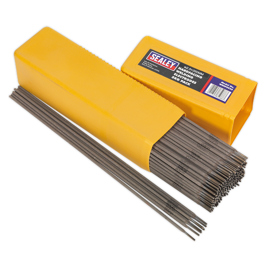 Sealey Ø2.5 x 300mm Hardfacing Welding Electrodes 5kg Pack WEHF5025