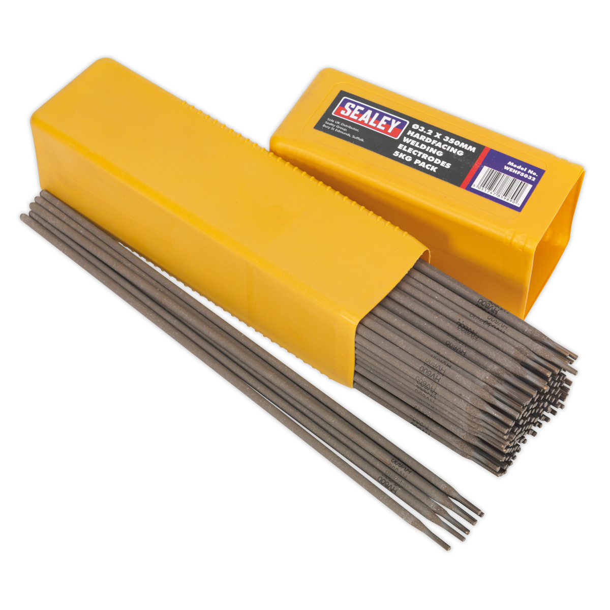 Sealey Ø3.2 x 350mm Hardfacing Welding Electrodes 5kg Pack WEHF5032