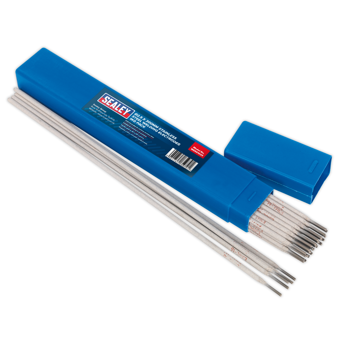 Sealey Ø2.5 x 300mm Stainless Steel Welding Electrodes 1kg Pack WESS1025