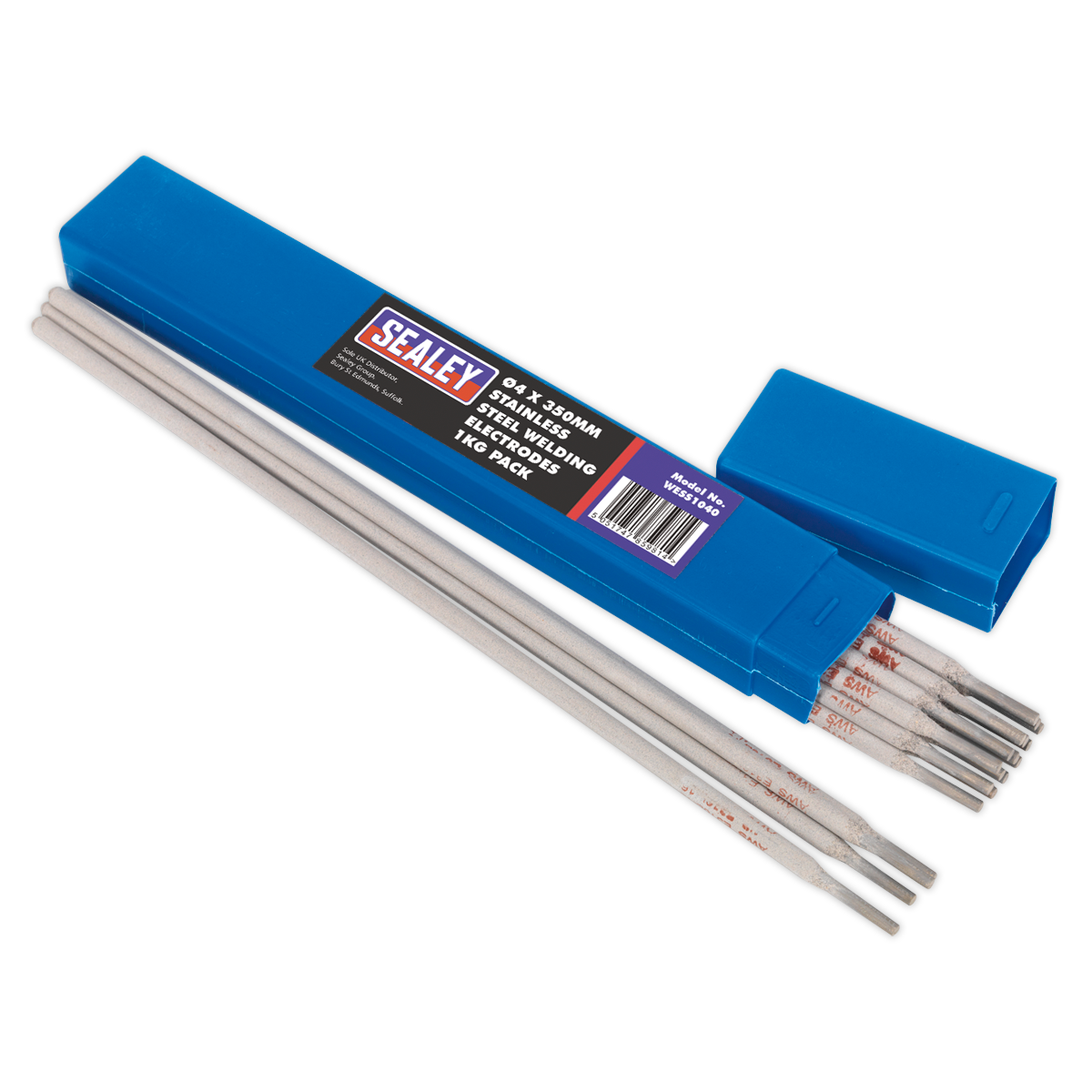 Sealey Ø4 x 350mm Stainless Steel Welding Electrodes 1kg Pack WESS1040