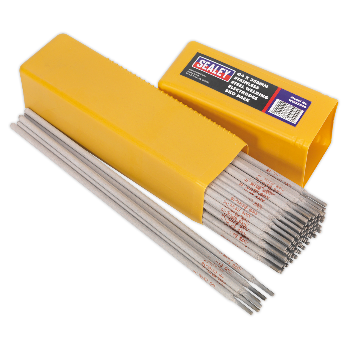 Sealey Ø4 x 350mm Stainless Steel Welding Electrodes 5kg Pack WESS5040