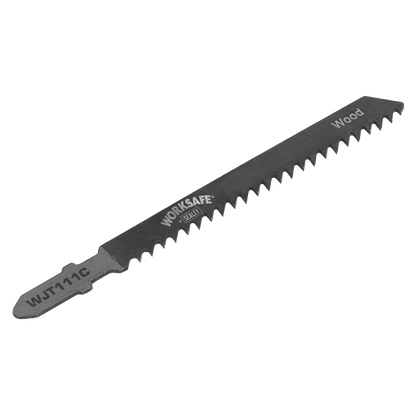 Sealey 75mm 9tpi Jigsaw Blade Soft Wood & Plastics - Pack of 5 WJT111C