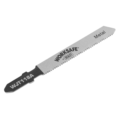 Sealey 55mm 21tpi Jigsaw Blade Metal - Pack of 5 WJT118A