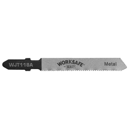 Sealey 55mm 21tpi Jigsaw Blade Metal - Pack of 5 WJT118A