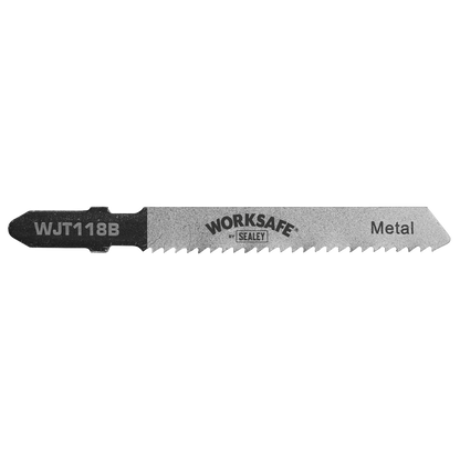 Sealey 55mm 21tpi Jigsaw Blade Metal - Pack of 5 WJT118A