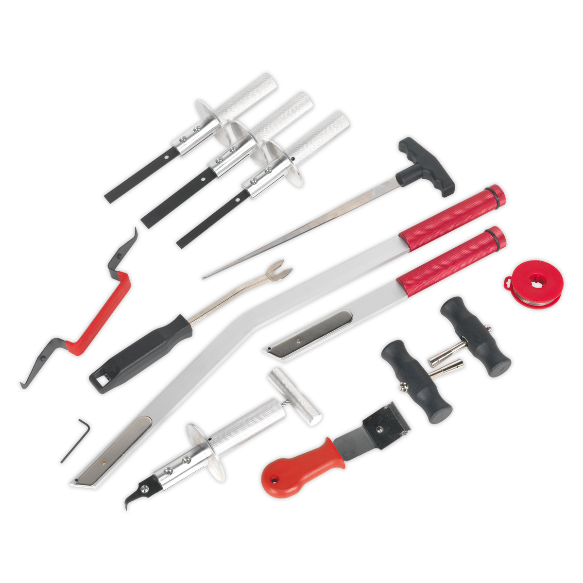 Sealey 14pc Windscreen Removal Tool Kit WK14