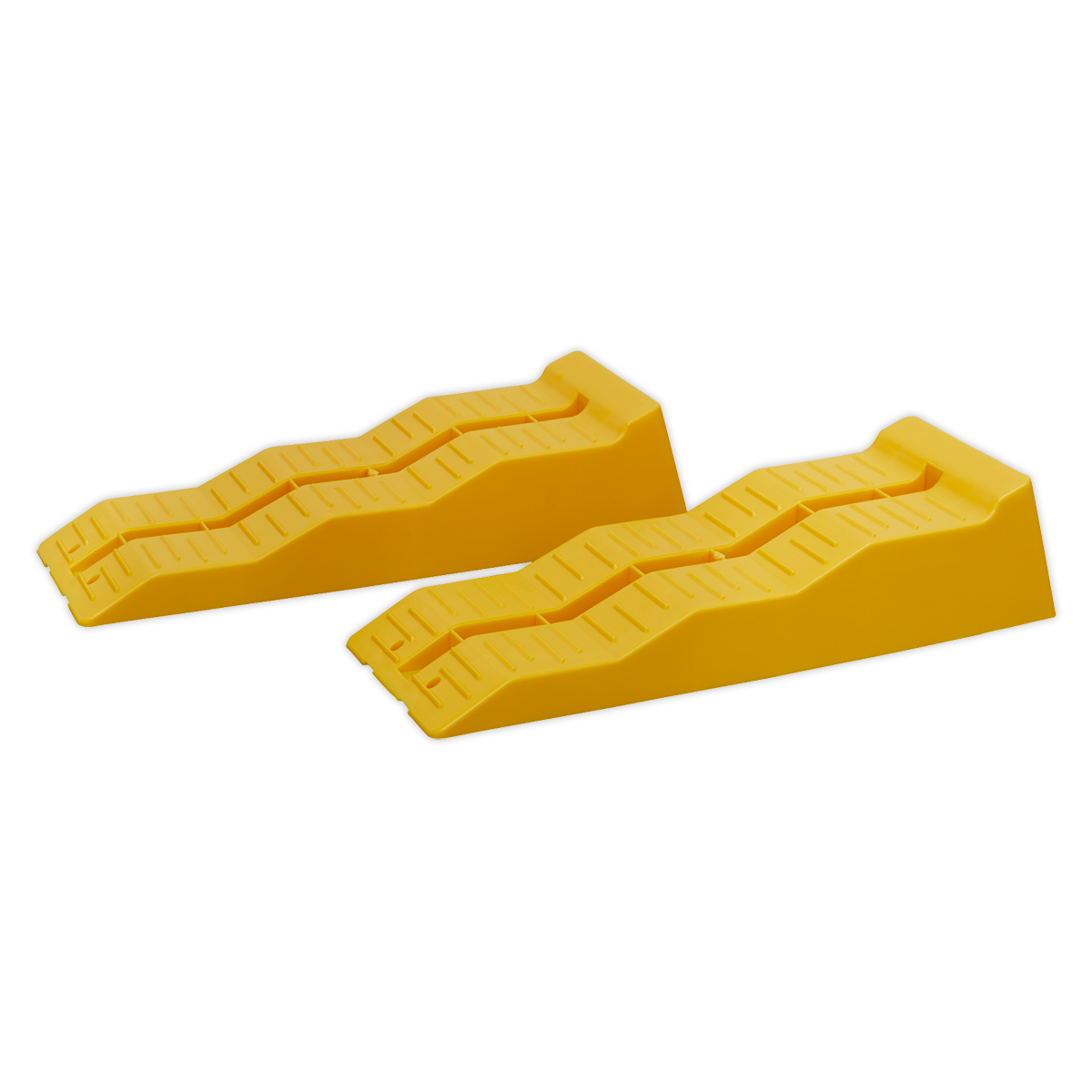 Sealey 3-Stage Levelling Ramps - 2.5tonne Capacity per Ramp 5tonne Capacity per Pair WL301