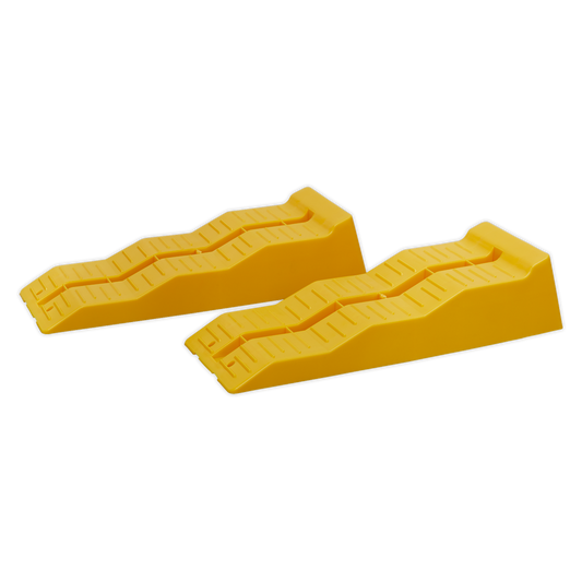 Sealey 3-Stage Levelling Ramps - 2.5tonne Capacity per Ramp 5tonne Capacity per Pair WL301