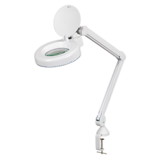 Sealey 48 SMD LED Bench Mounting Magnifying Work Light WL483D