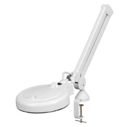 Sealey 48 SMD LED Bench Mounting Magnifying Work Light WL483D