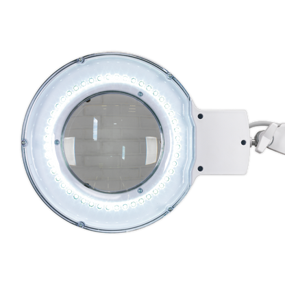 Sealey 48 SMD LED Bench Mounting Magnifying Work Light WL483D