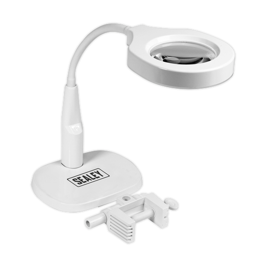 Sealey 45 SMD LED Dimmable Dual Mounting Magnifying Work Light WL53/8D