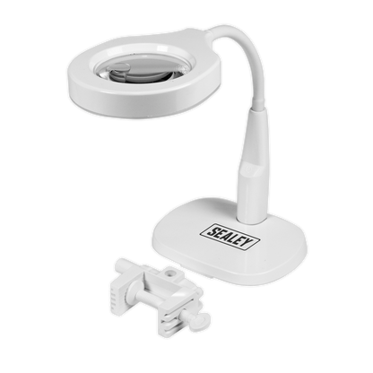Sealey 45 SMD LED Dimmable Dual Mounting Magnifying Work Light WL53/8D
