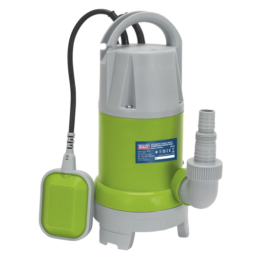Sealey 217L/min Automatic Submersible Clean & Dirty Water Pump WPCD215