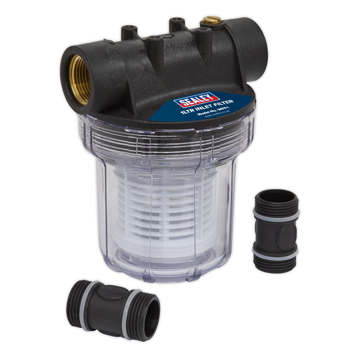 Sealey 1L Inlet Filter for Surface Mounting Pumps WPF1