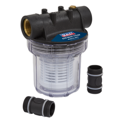 Sealey 1L Inlet Filter for Surface Mounting Pumps WPF1