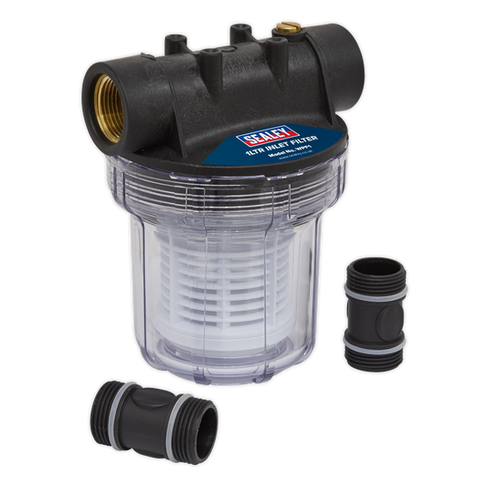 Sealey 1L Inlet Filter for Surface Mounting Pumps WPF1