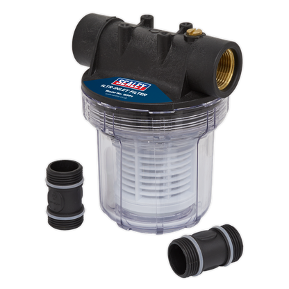 Sealey 1L Inlet Filter for Surface Mounting Pumps WPF1