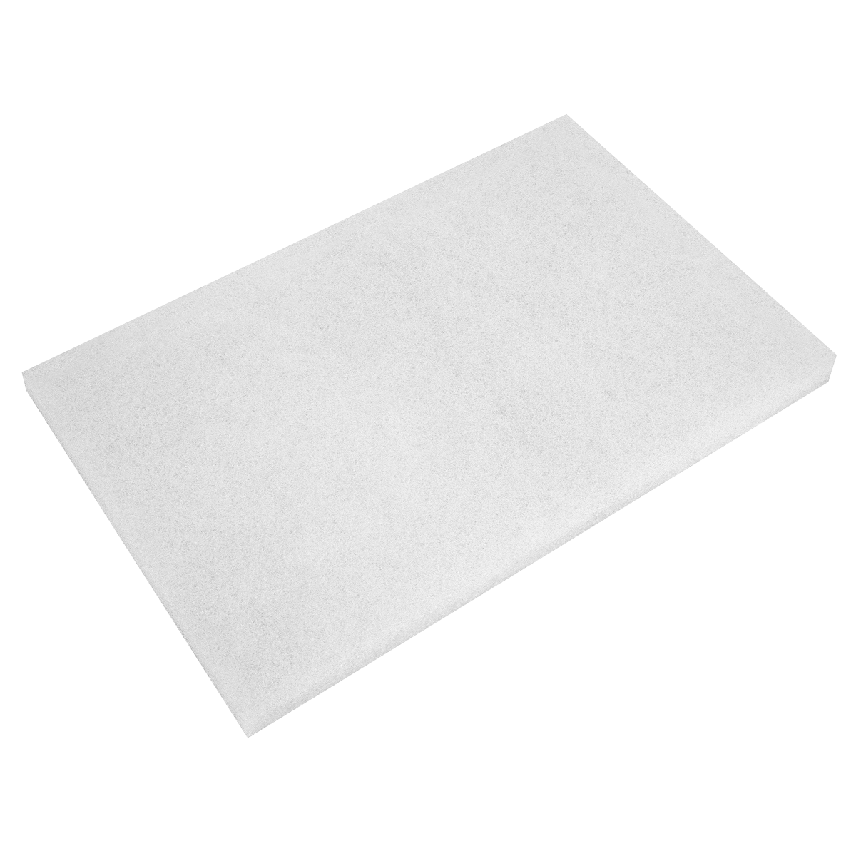 Sealey 12 x 18 x 1" White Polishing Pads - Pack of 5 WPP1218