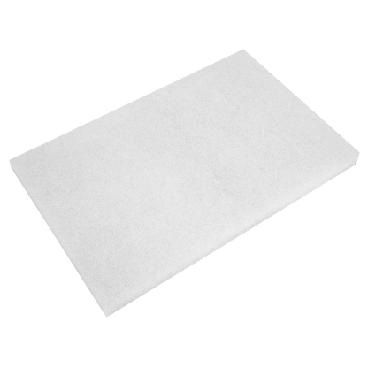 Sealey 12 x 18 x 1" White Polishing Pads - Pack of 5 WPP1218