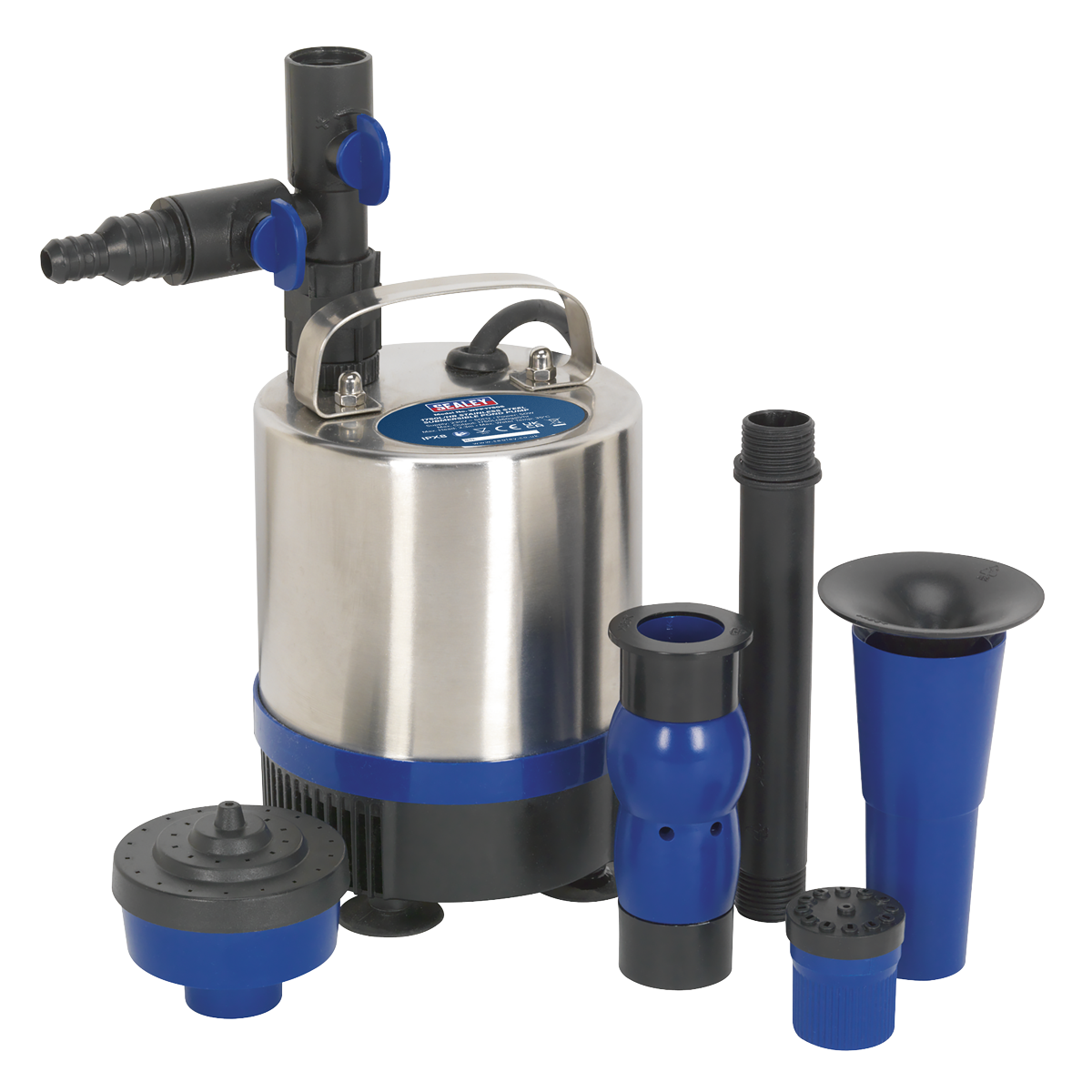 Sealey 1750L/hr Stainless Steel Submersible Pond Pump WPP1750S