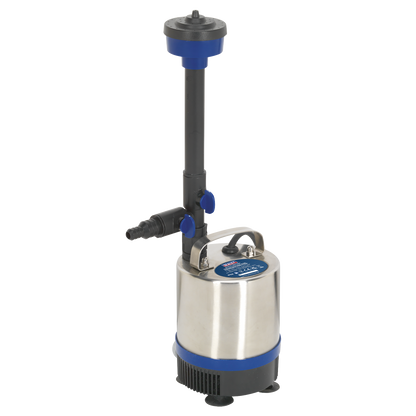 Sealey 1750L/hr Stainless Steel Submersible Pond Pump WPP1750S