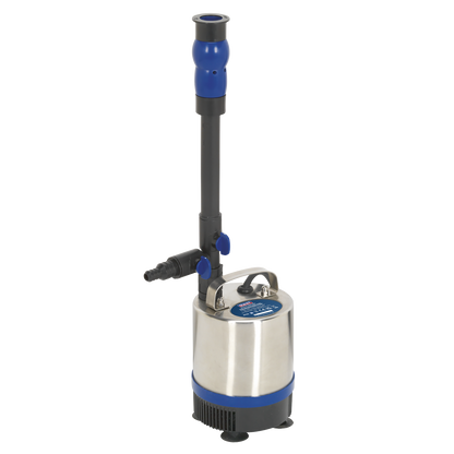 Sealey 1750L/hr Stainless Steel Submersible Pond Pump WPP1750S