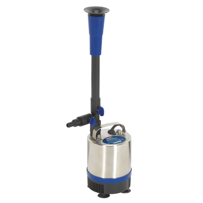 Sealey 1750L/hr Stainless Steel Submersible Pond Pump WPP1750S